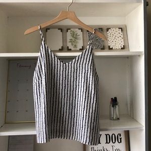 Striped Cami-style Tank. Size S.